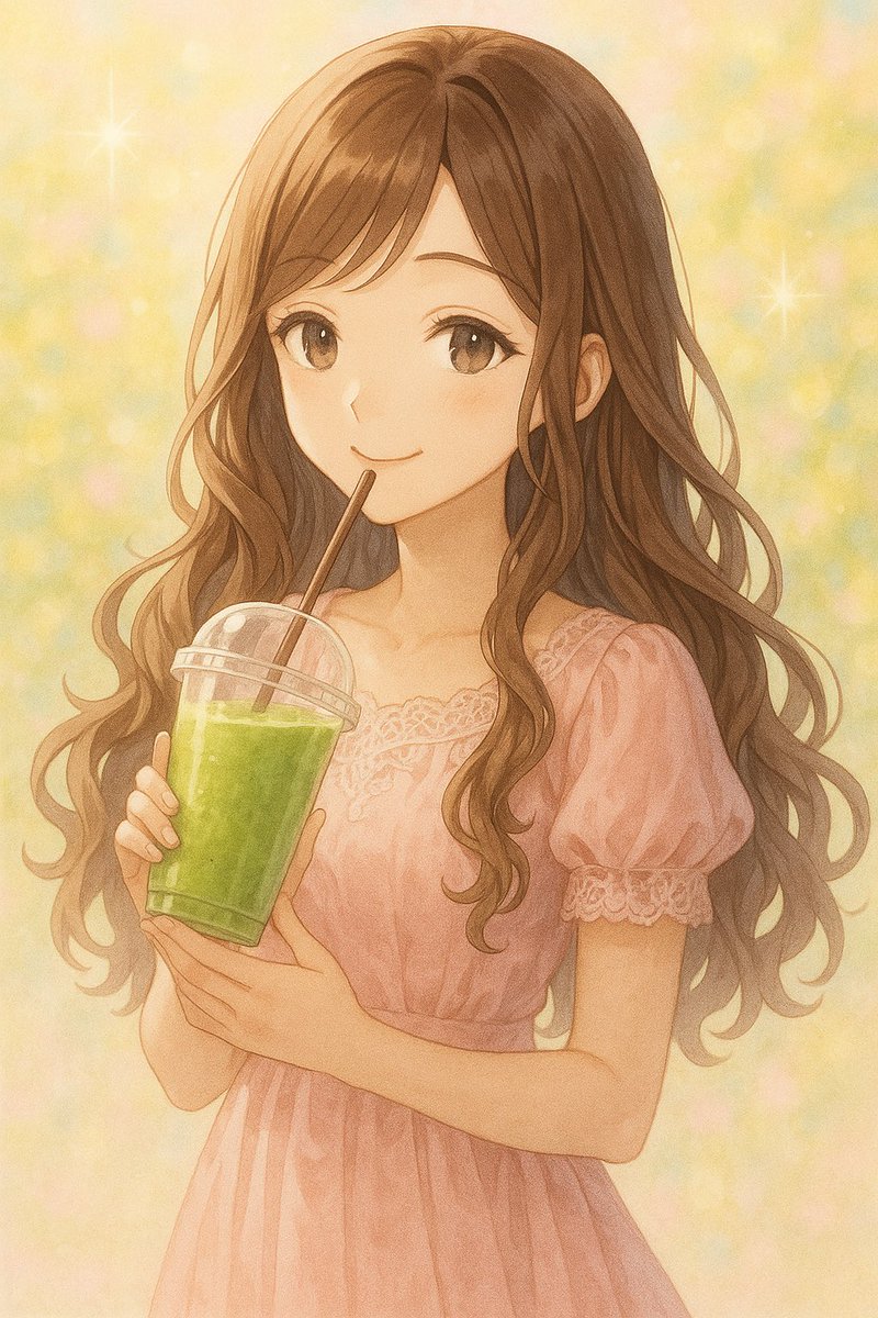 おはようございます😊

体の事を考えて、グリーンスムージーから1日スタートです🌸

皆様、良い1日を🎀