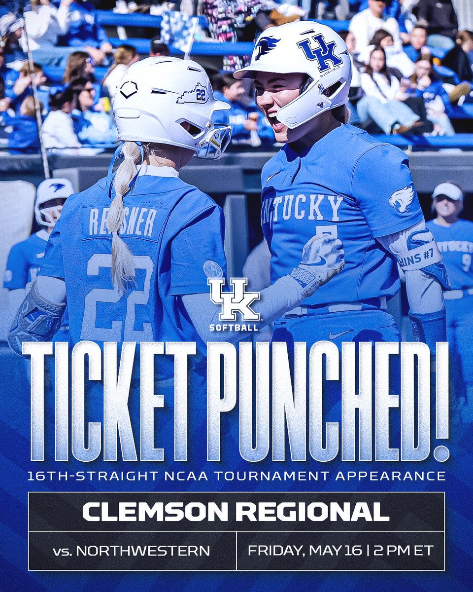 Kentucky Softball (@uksoftball) on Twitter photo Dust off your shoes, #BBN ... THE CATS ARE GOING DANCING!!!! ๐๐๐
#WeAreUK x <a href="/NCAASoftball/">NCAA Softball</a> Dust off your shoes, #BBN ... THE CATS ARE GOING DANCING!!!! ๐๐๐
#WeAreUK x <a href="/NCAASoftball/">NCAA Softball</a>