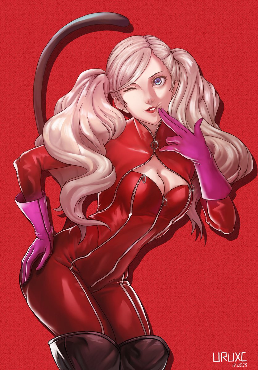 「我は汝、汝は我なり」
I am thou... thou art I.
#anime #illusration #rkgk #art #drawing #イラスト　#ラクガキ　#デッサン　#アニメ #Persona5 #AnnTakamaki #ペルソナ5 #P5 #FanArt