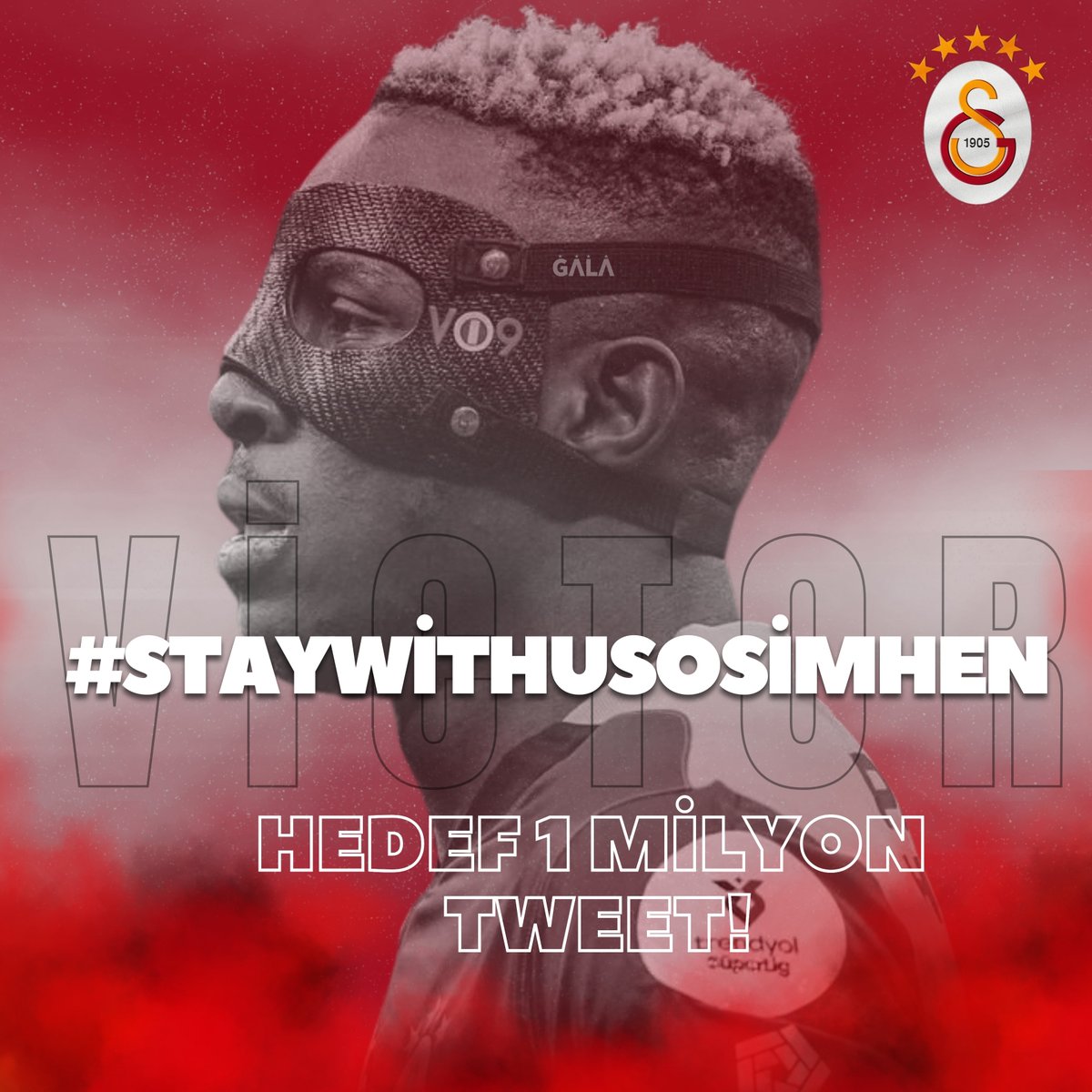 Hedef 1 Milyon 🙏🏻

İyi geceler 

 #StayWithUsOsimhen