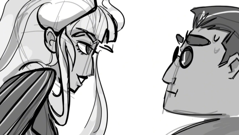 For Helltaker's 5th anniversary, the full 60 second intro storyboard will drop tonight. (If you're in the patreon you've already seen the 120 sec version)