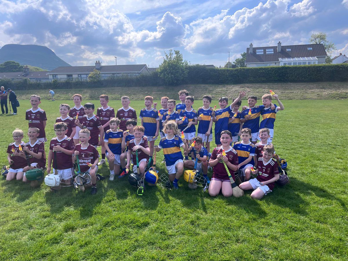 RossaGACBelfast's tweet image. U10’s enjoyed a great afternoon’s hurling v Cushendall. 🇺🇦