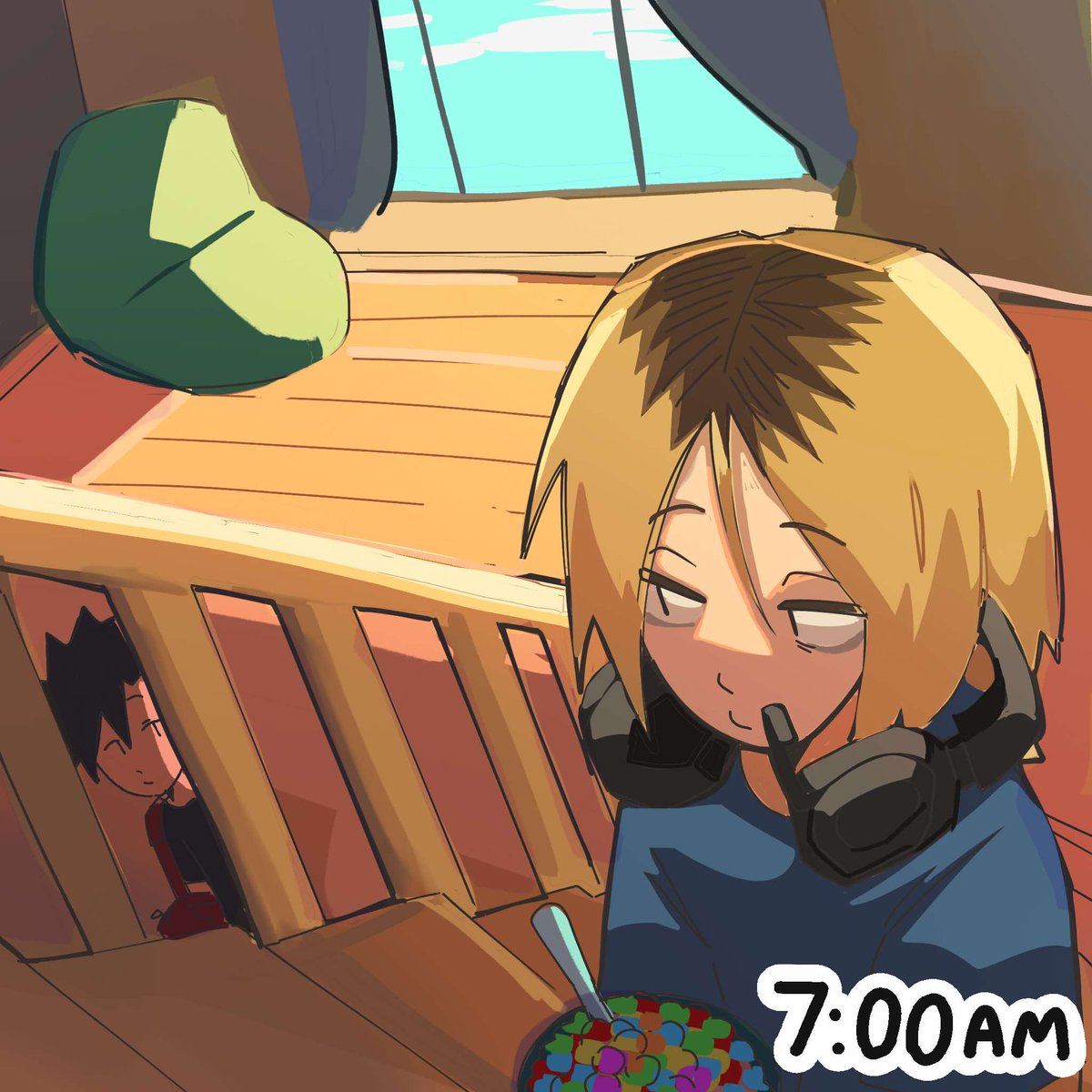 saipoww's tweet photo. Kenmas summer break routine https://t.co/jMMU4fF1op
