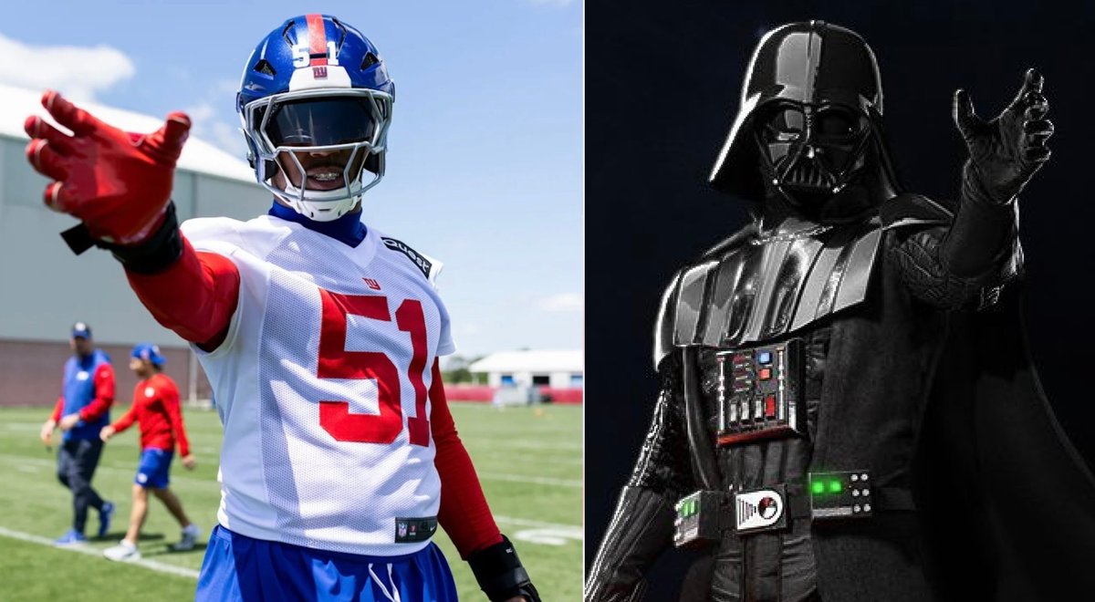 Giants rookie LB Abdul Carter already has the coldest sack celebration in the NFL 🥶🥶

(h/t <a href="/Anthony_Rivardo/">Anthony Rivardo</a>)