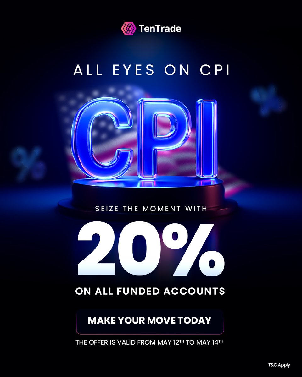 📢 Market News #Alert – All eyes on CPI 📢
The Consumer Price Index (CPI) measures the change in the price of goods and services from the perspective of the consumer.

📉 This #bearish signal for the #USD could open the door to new trading opportunities.

Seize the moment with