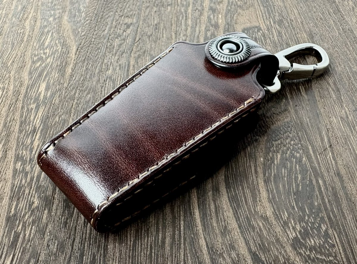 総本革、手作りキューケース❗️ 手作り総本革キューケース2X4