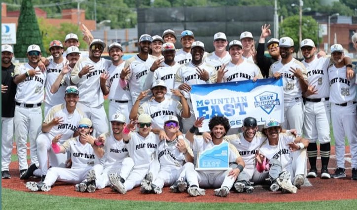 PVS Baseball (@pvsbaseball) on Twitter photo Congratulations to the <a href="/PPUBaseball/">Point Park Baseball</a> Pioneers. They bring the <a href="/TheMountainEast/">Mountain East Conf.</a> conference championship home to the City of Champions
Congrats to Coach <a href="/nickbeards/">Nick Beardsley</a> & all the PVS guys on the Roster on a remarkable 1st season in the MEC!
<a href="/BREAL412/">Brad Everett</a> <a href="/SteveRotstein/">Steve Rotstein</a> <a href="/DonChed54/">Donny Football</a> Congratulations to the <a href="/PPUBaseball/">Point Park Baseball</a> Pioneers. They bring the <a href="/TheMountainEast/">Mountain East Conf.</a> conference championship home to the City of Champions
Congrats to Coach <a href="/nickbeards/">Nick Beardsley</a> & all the PVS guys on the Roster on a remarkable 1st season in the MEC!
<a href="/BREAL412/">Brad Everett</a> <a href="/SteveRotstein/">Steve Rotstein</a> <a href="/DonChed54/">Donny Football</a>