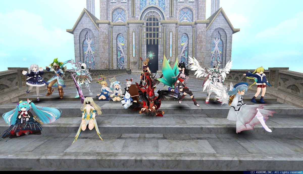 o0Opopo's tweet photo. 最近の #トーラム 🐥⸒⸒

ギルドレイド＆撮影会
ありがとうございました⍤⃝♡\♥︎/
とっても綺麗に撮れて大満足っっ
整列させるの天才すぎた…大感謝🙇🏻‍♀️🩵ྀི

4枚目はさよなら先生と鮭とば狙って戦うもボコボコにされ…ふてくされて撮影会に😑｡oஇ
くまさん強すぎるのじゃ…( ߹  ߹ ) https://t.co/kse2aQqsRB