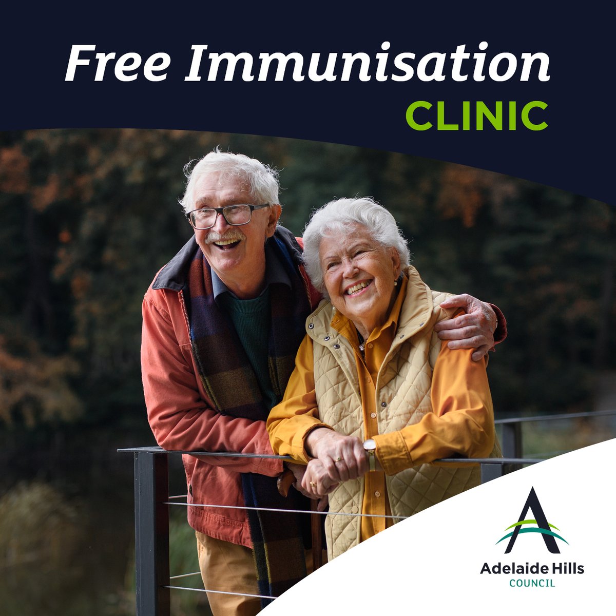 This Thursday 📅 15 May, at the Woodside Library, we're offering a free walk-in immunisation clinic, with no appointments needed.

📍 26 Onkaparinga Valley Rd, Woodside
🕑 11:30 am to 2:30 pm

For more info and the full schedule, visit 👉 ahc.sa.gov.au/immunisation