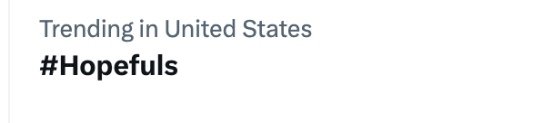 I love to see it trending! So sad #WhenHopeCalls season 2 is over after tonight, but what a great season it was!