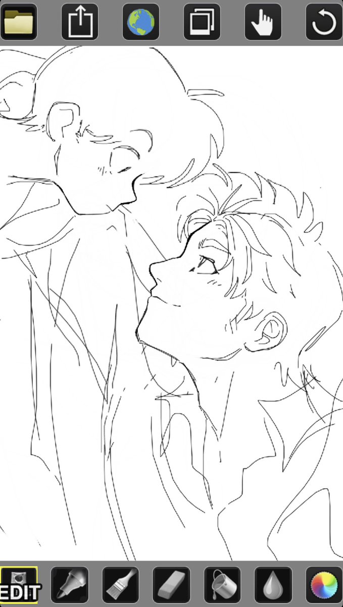 Honestly no idea where I’m going with the pose but ngl I drew Sylus so cute