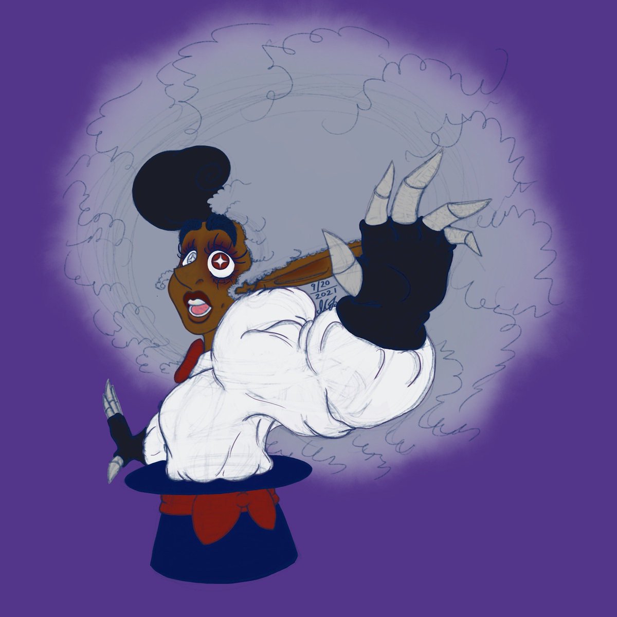 Rio_Rio_Russell's tweet photo. Happy #BlackFaeDay! 🧚🏾‍♀️🎩🪄 https://t.co/f1kfhfRr9o