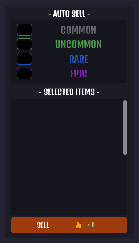 StormwardGames's tweet photo. ⚠️ NEW UPDATE ⚠️

https://t.co/PhUmqnDemI

- auto-sell
- item pickups models and dragging
- general improvements
- general bug fixing
- mobile optimizations

#ROBLOX #RobloxDev https://t.co/B4dKJfZtWZ