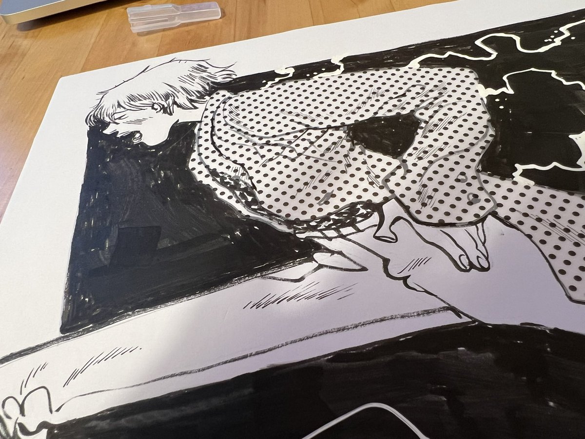 ianlaser's tweet image. Finally digging into the halftones i got in Japan