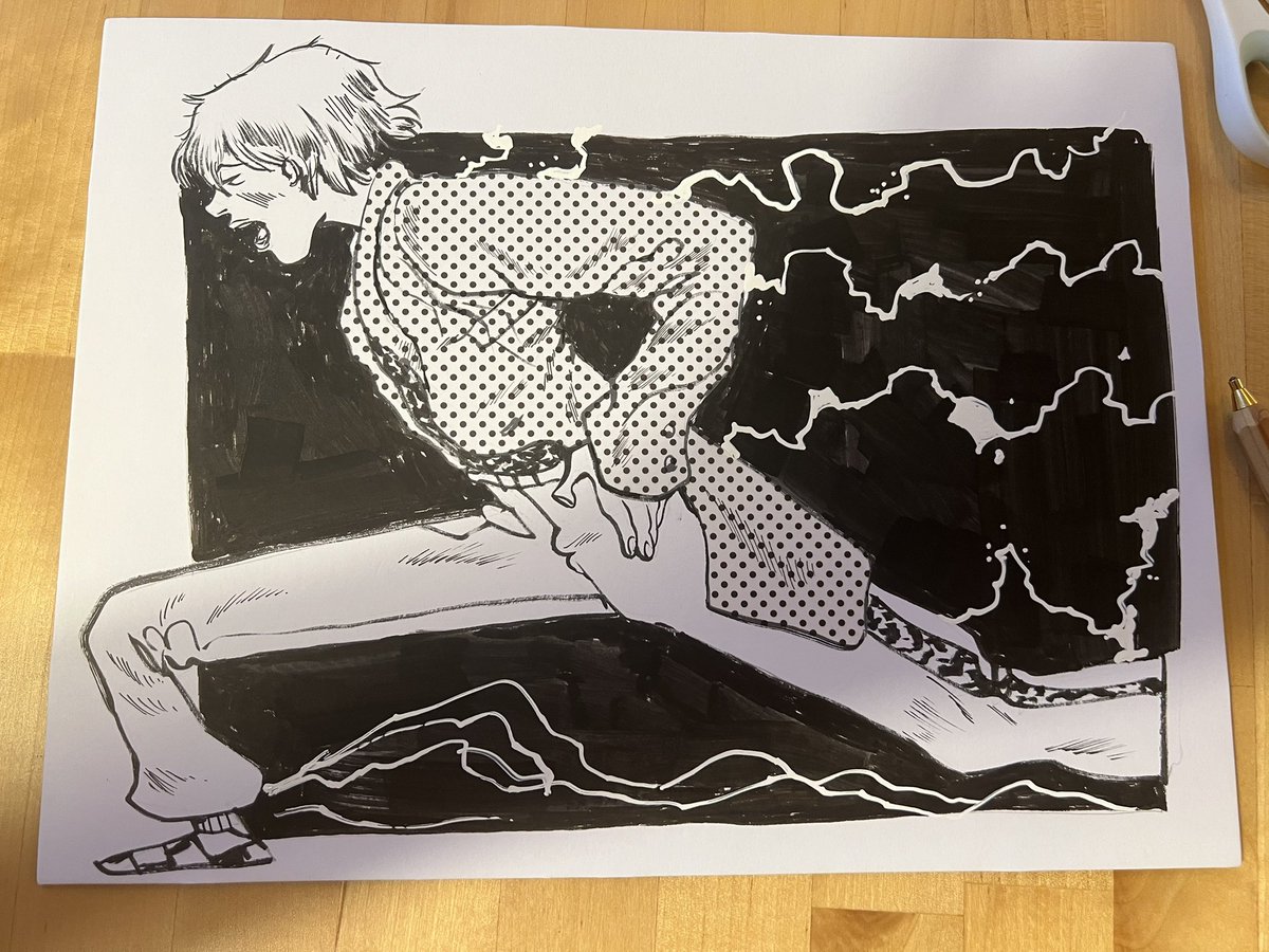 ianlaser's tweet image. Finally digging into the halftones i got in Japan