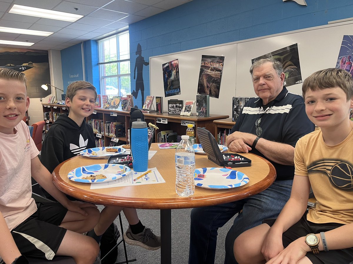 LibraryRmms's tweet image. We had our final Glebe Club meeting of the year on Friday. It has been such a remarkable time thanks to these amazing residents and students. Already excited about next year! ❤️🎉