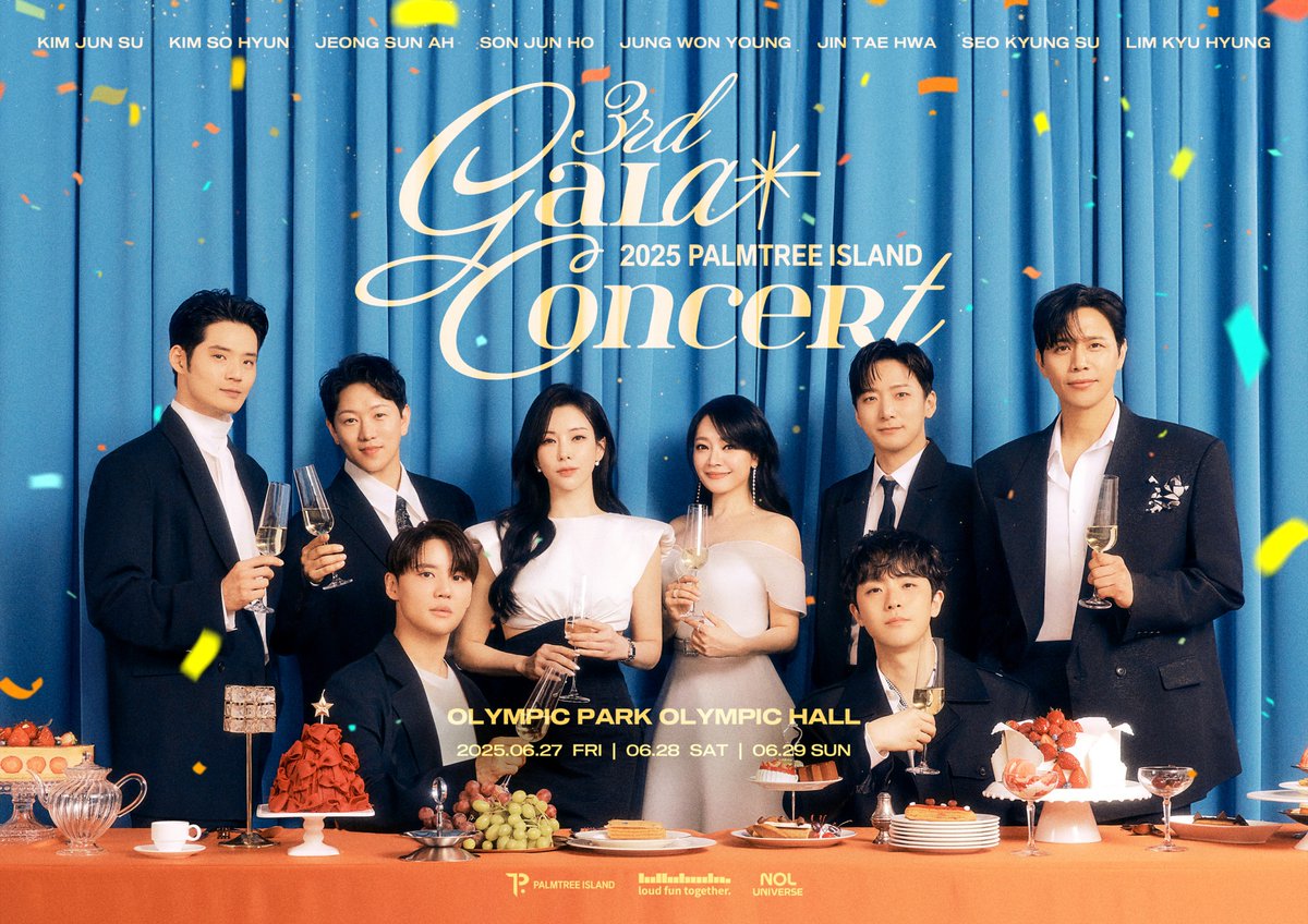 김준수·정선아·김소현·손준호…팜트리아일랜드 갈라 콘서트, 오늘(12일) 예매 오픈

#김준수 #XIA #XIA_김준수 #준수 
#KIMJUNSU 
<a href="/Junsu_PALMTREE/">김준수 KIMJUNSU</a>
#팜트리아일랜드갈라콘서트
#2025PALMTREEISLAND3rdGALACONCERT 
#김소현 #정선아 #손준호 
#정원영 #진태화 #서경수 #임규형 
⬇관련기사⬇