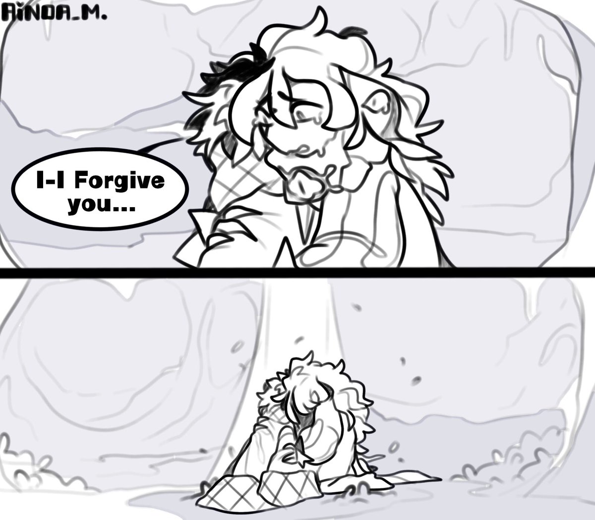 ainoa_maru's tweet photo. The farewell…
#Shadowmilkcoookie #pureshadow
#purevanillacookie #cookierunkingdom
#minicomic #doodle #cookierunfanart https://t.co/BiXuDDEhPk