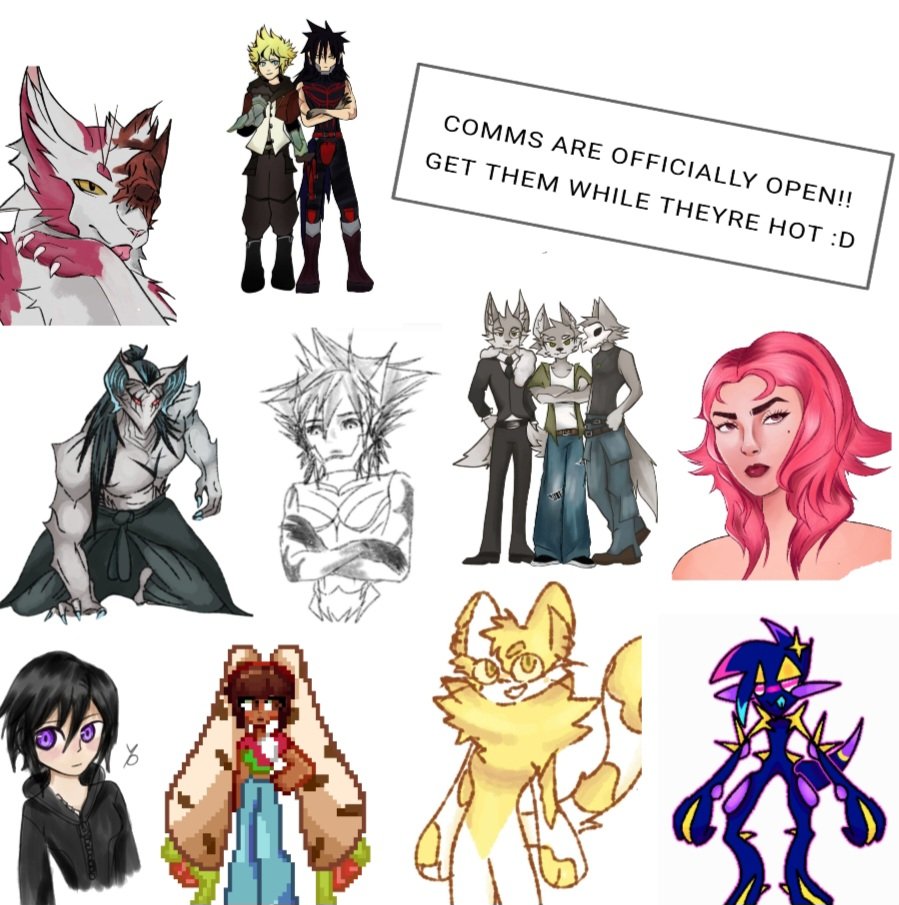 danteyoosaurus's tweet image. MY COMMS ARE OFFICIALLY OPEN!!
more info in the replies :D!!