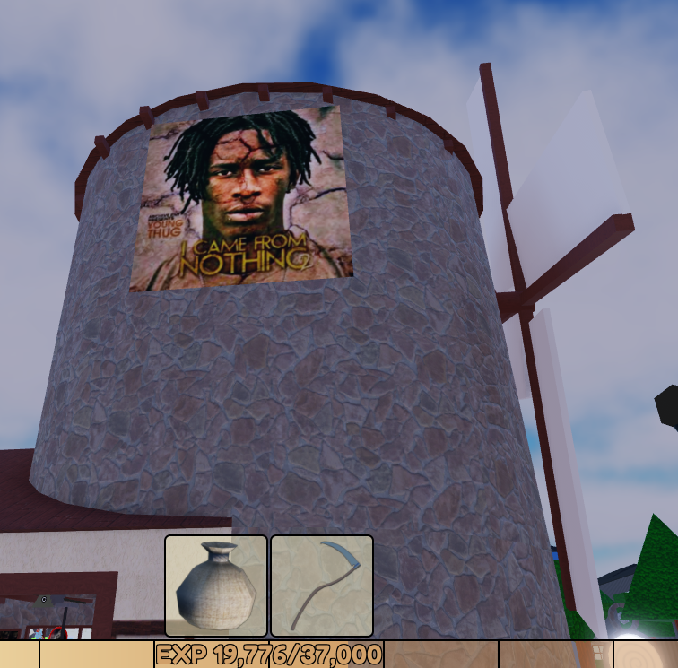 Some kid on Roblox is tapped in 😂