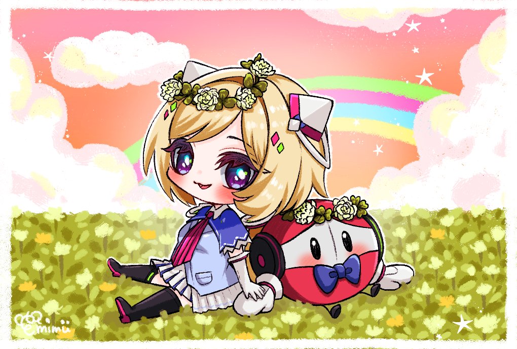 100万人突破おめでとうございます🥳◌˳*
#アロ絵 #アキロゼ100万人耐久