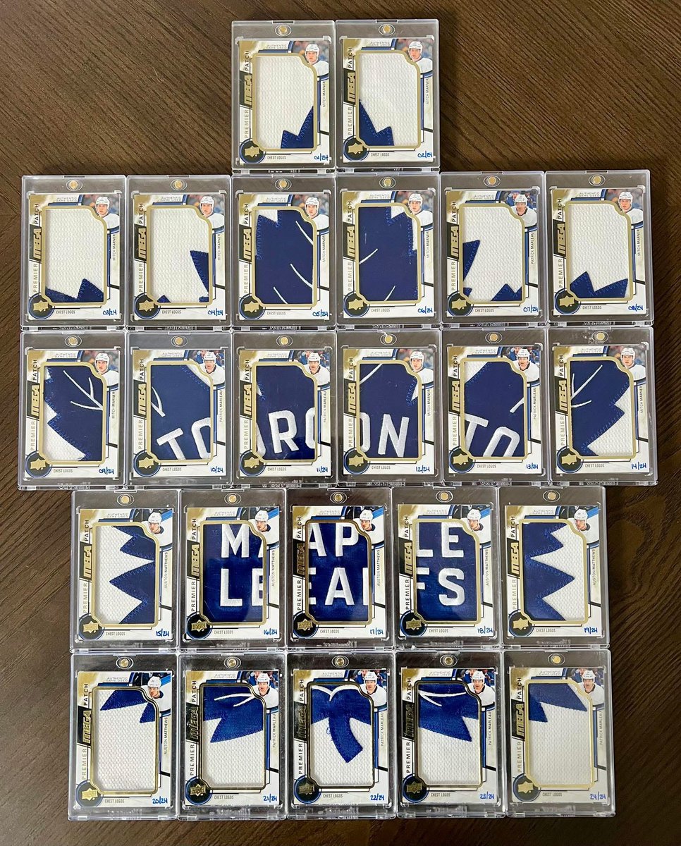 Twisted_Okie's tweet photo. @Xposed Thought you would like this little collector. Every 1-1 leaf to make up the entire jersey https://t.co/gP10F2V2NF