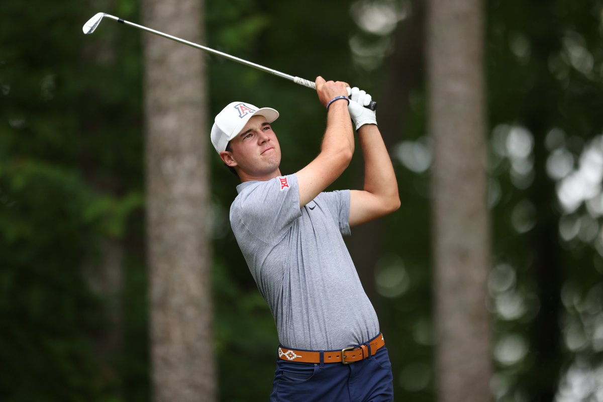 Round one of the Amherst Regional is halted due to darkness with a few teams needing to finish up in the morning. The Wildcats are tied for 10th at 6-over par. All of the Cats were able to finish their round with Matej Baca leading the way at even par.