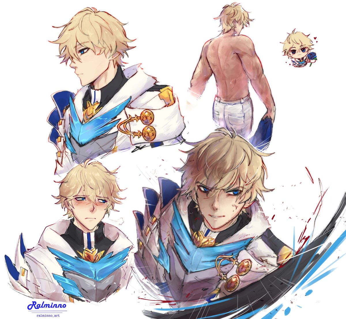 Ralminno_art's tweet image. Gepard doodles ❄️
#HonkaiStarRail