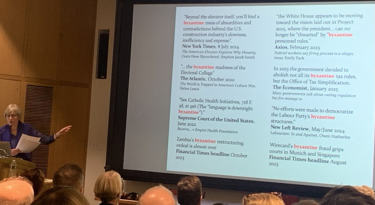 Anthony Barnett (@anthonybarnett) on Twitter photo The Princeton lectures on Before ‘West’ and ‘East’ by <a href="/JudithHerrin2/">Judith Herrin</a> were a “triumph”. 1) The Centrality of Constantinople; 2) The Imperial Feminine in the success of New Rome ; 3) The ‘othering’ of Byzantium. She hopes to give them in London (respond to her in Bluesky) The Princeton lectures on Before ‘West’ and ‘East’ by <a href="/JudithHerrin2/">Judith Herrin</a> were a “triumph”. 1) The Centrality of Constantinople; 2) The Imperial Feminine in the success of New Rome ; 3) The ‘othering’ of Byzantium. She hopes to give them in London (respond to her in Bluesky)
