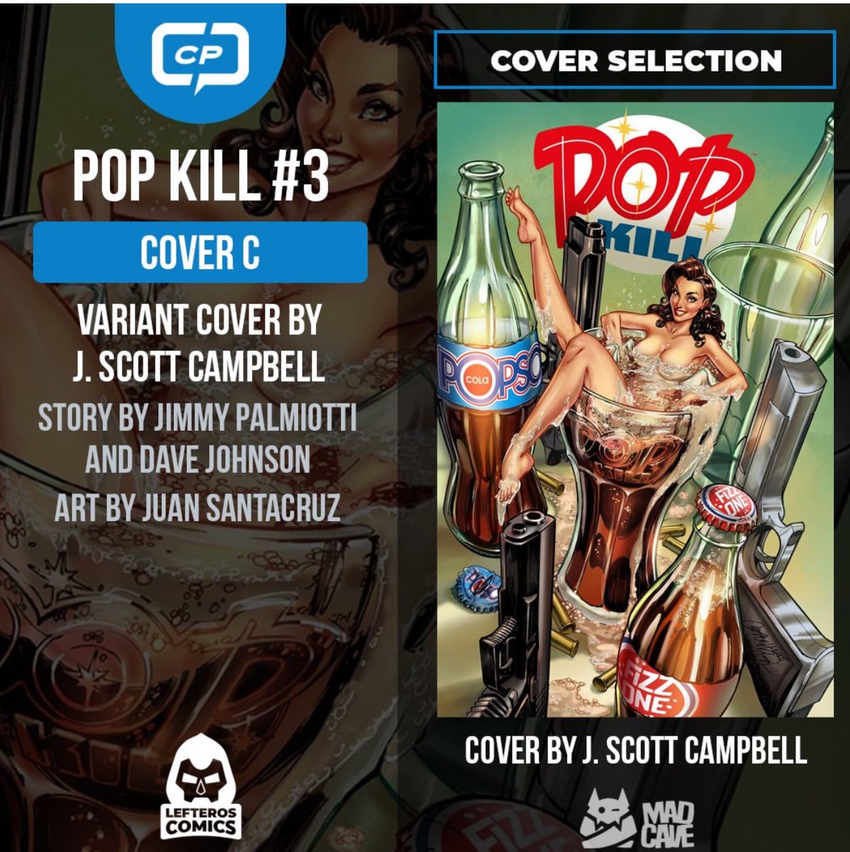 Just announced. Wrong issue listed. This is for issue 4. Talk to your retailer ASAP!! <a href="/JScottCampbell/">J. Scott Campbell♠️🎨</a> 
Please share!!