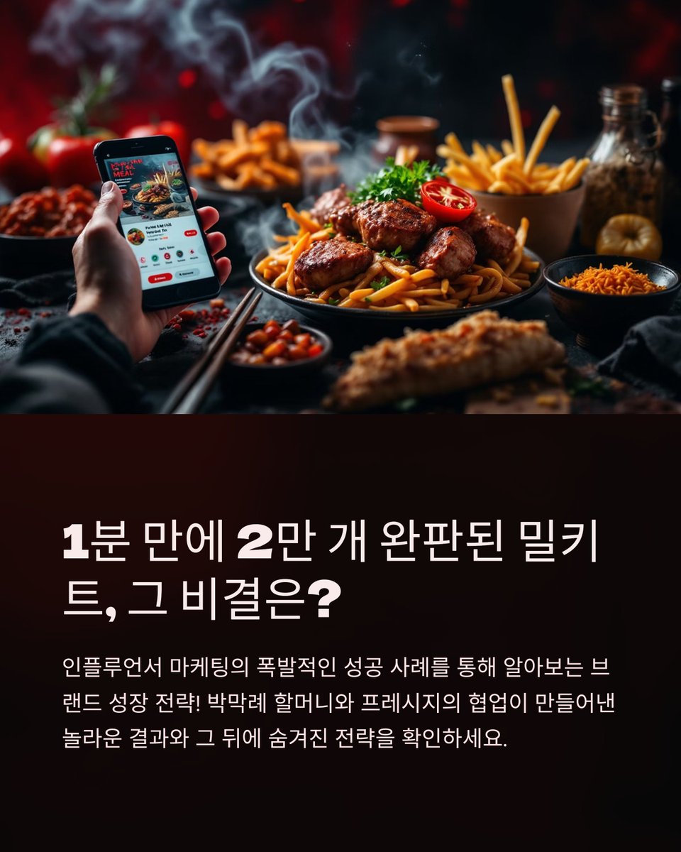 winjason8055's tweet photo. 박막례 할머니×프레시지 콜라보 ㄷㄷ
유튜브 티저 하루 만에 30만 조회수
진정성 있는 소통이 핵심 포인트였음
인플루언서 마케팅, 이렇게 해야 함 ㅋㅋ
#인플루언서마케팅, #브랜드전략, #소비자소통, #밀키트마케팅, #콘텐츠마케팅, #마케팅성공사례, #프레시지 https://t.co/F4Pj66GP0i