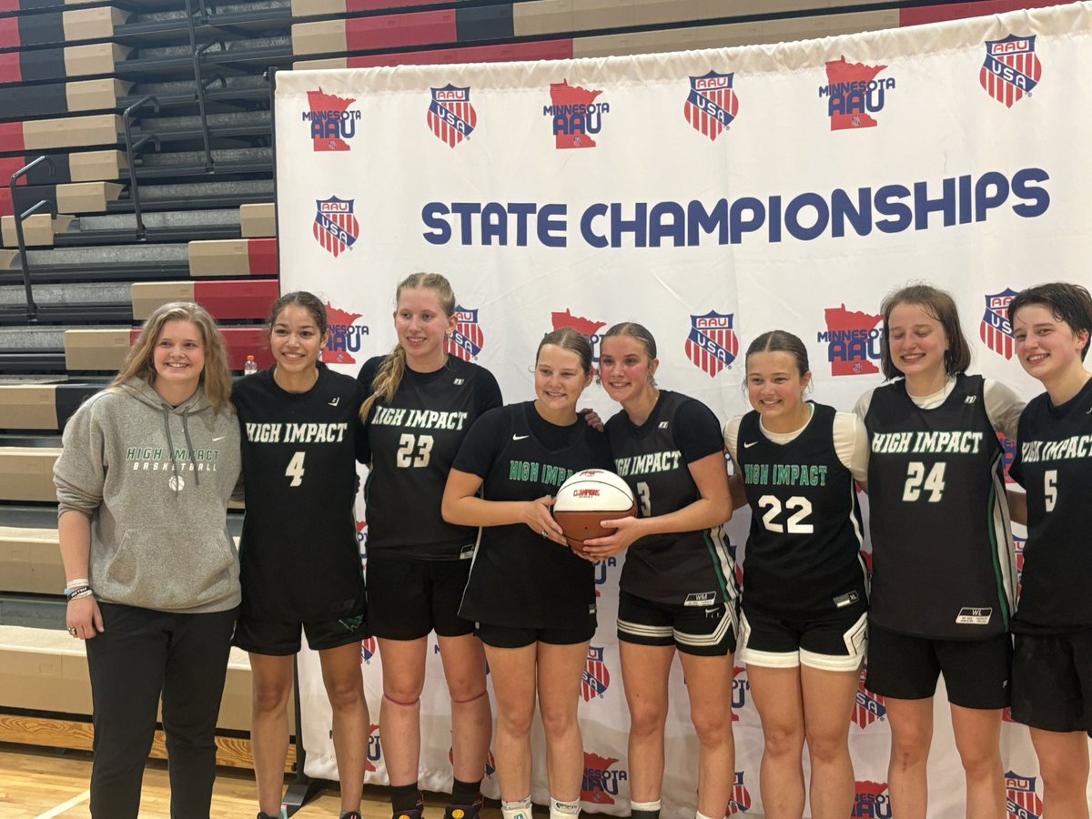 Congratulations to our 11th grade High Impact team - Division 2 State Champions!