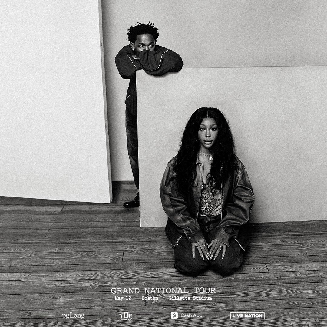 Grand National Tour - Gillette Stadium (5/12)

Kendrick Lamar
SZA

📲 Contact ASAP for availability!