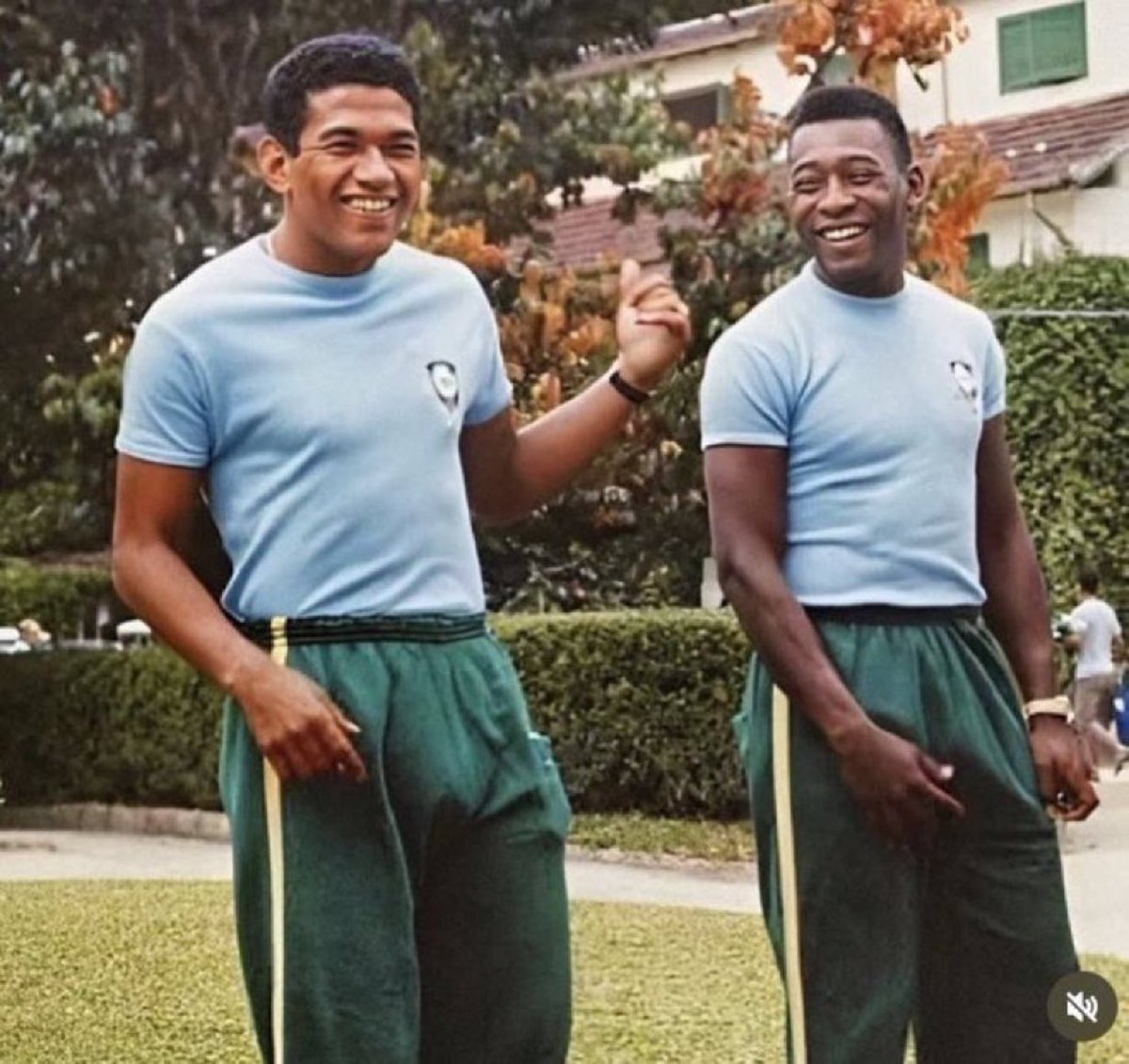 🇧🇷 Garrincha e Pelé. 🤩

Nostálgico!