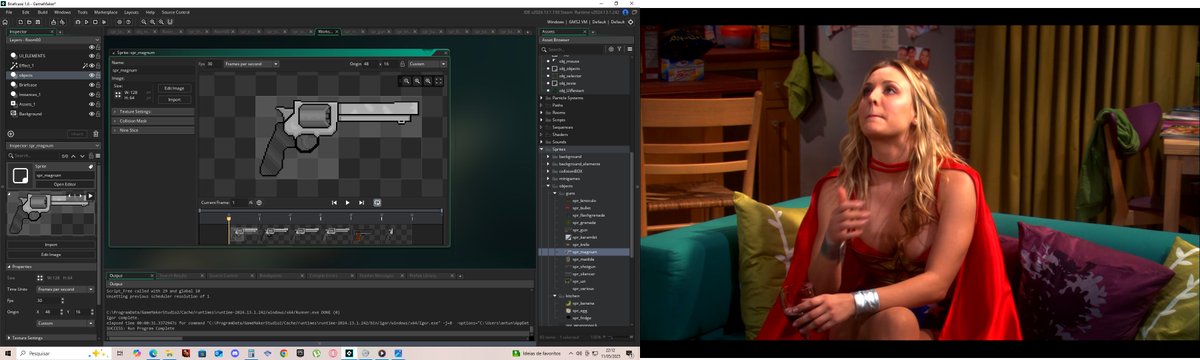 spectrum_cafe's tweet image. Watching TBBT for the third time and doing pixel art to my game
#indiegame #pixelart #ProgrammerArt #gamedev
🇧🇷🎮