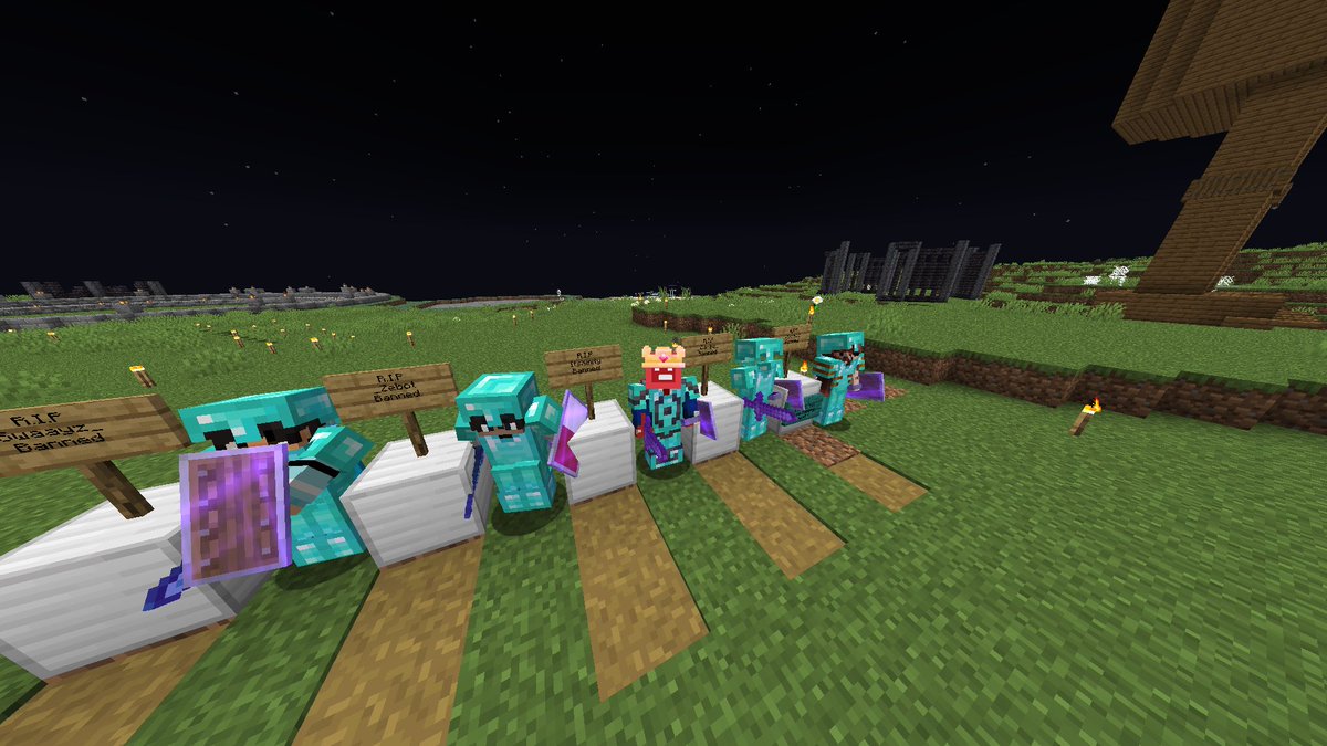 5 down...............
<a href="/BlitzSMP1/">Blitz SMP</a> 
#TheBanishers