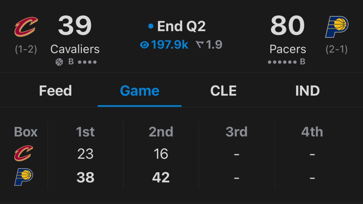 BronGotGame's tweet image. Nahhhh this Cavs Pacers game need to be on the hub immediately 😭😭😭😭