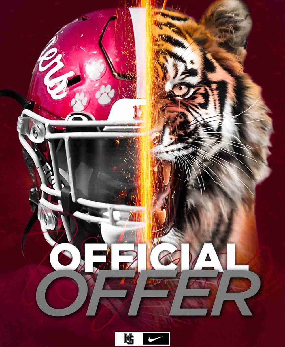 CadenDoherty_70's tweet photo. Extremely grateful to receive my first official offer to Hampden-Sydney College!  #RollTigers @Coach_Luvara @HSC__FOOTBALL https://t.co/dRgjxSpZUt