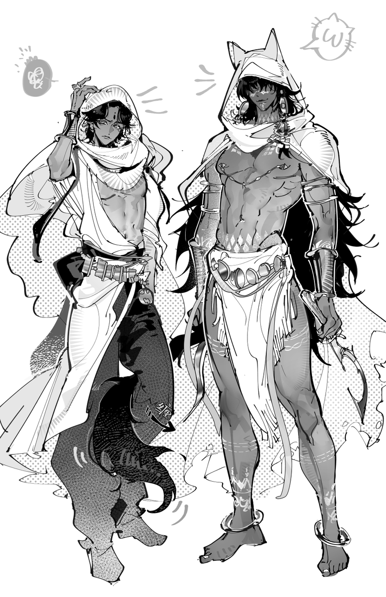 #SultansGame #苏丹的游戏
弑神线公路旅行编造x ​​​
嘿嘿画了猫猫兜帽