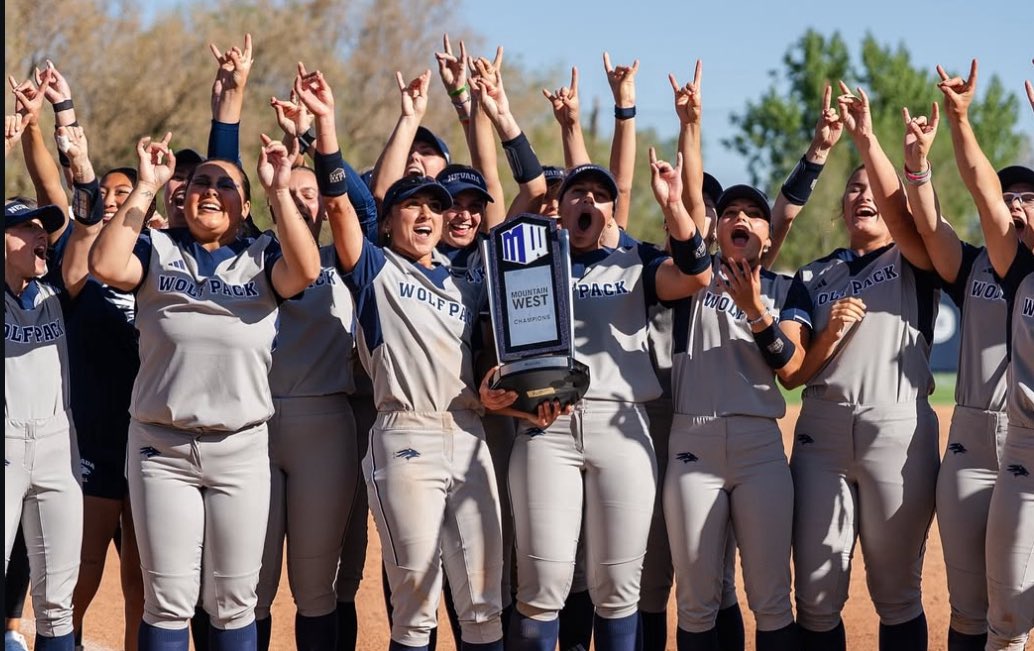 Stephanie Rempe (@stephanie_rempe) on Twitter photo So proud of our <a href="/Nevada_Softball/">Nevada Softball</a> team—Mountain West Champions, Coach & Player of the Year. In <a href="/VictoriaHayward/">Victoria Hayward, OLY</a>’s first season, this team and staff brought a title back to Nevada and reignited the Pack. It was a special year, and the future is bright!
#NevadasCollegeTown So proud of our <a href="/Nevada_Softball/">Nevada Softball</a> team—Mountain West Champions, Coach & Player of the Year. In <a href="/VictoriaHayward/">Victoria Hayward, OLY</a>’s first season, this team and staff brought a title back to Nevada and reignited the Pack. It was a special year, and the future is bright!
#NevadasCollegeTown