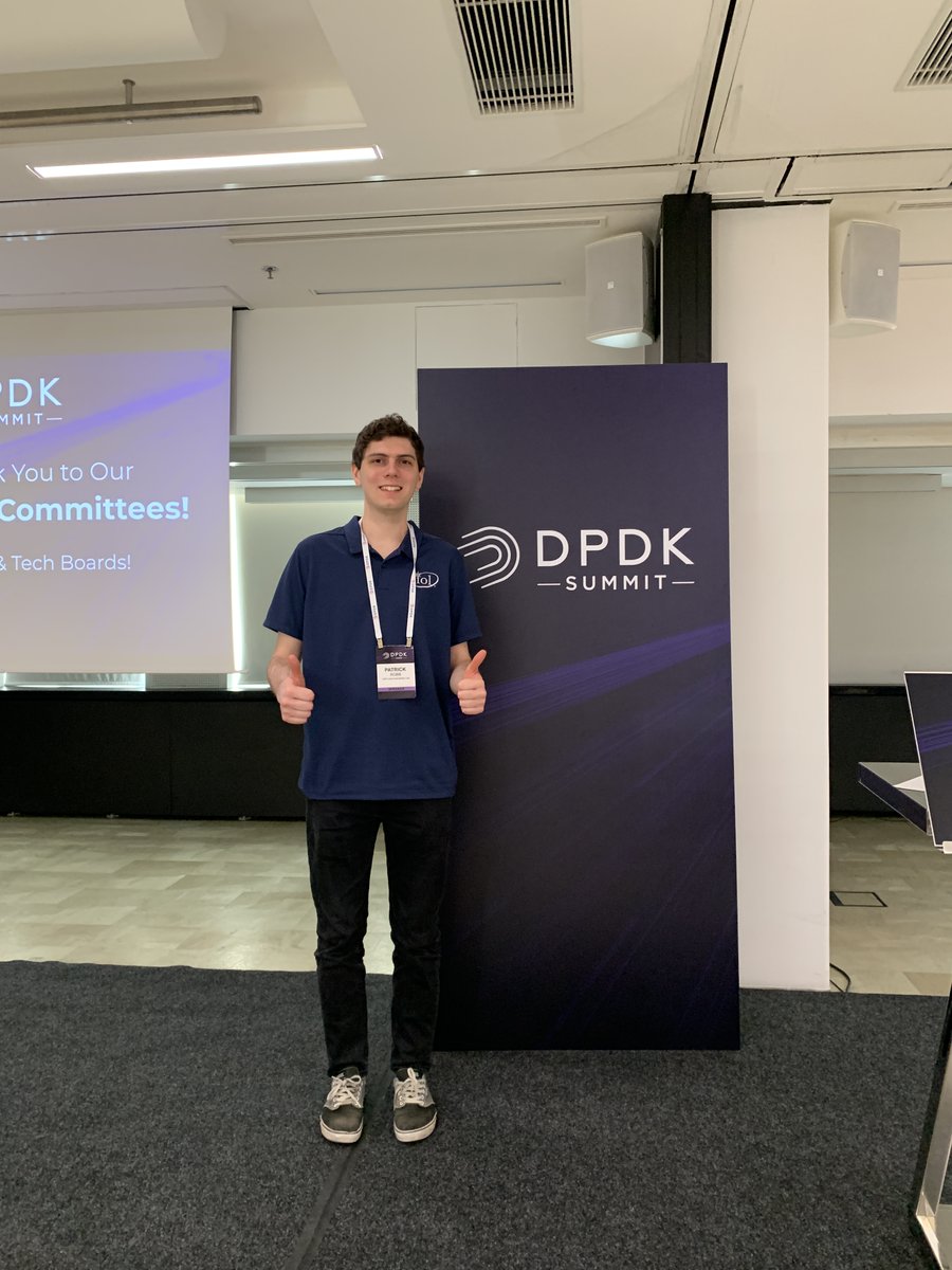 This past week at the @DPDK Summit Prague Patrick Robb from the IOL shared insights on the DPDK Test Suite (DTS) used in the DPDK Community Lab! He delved into automating DPDK workload testing, managing NIC capability checks, and discussed future development plans for DTS.