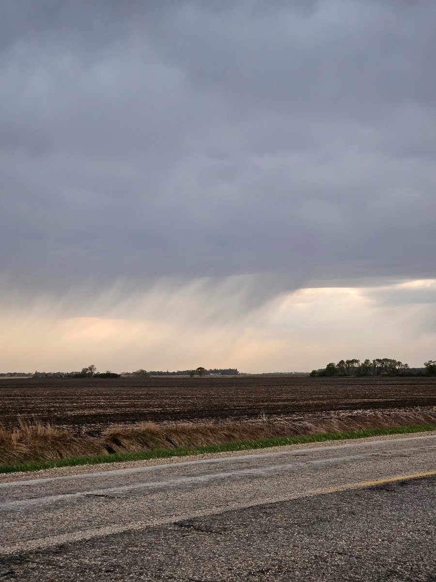 tempests98's tweet image. Severe warned storms by Holland 8:30 pm #mbstorm