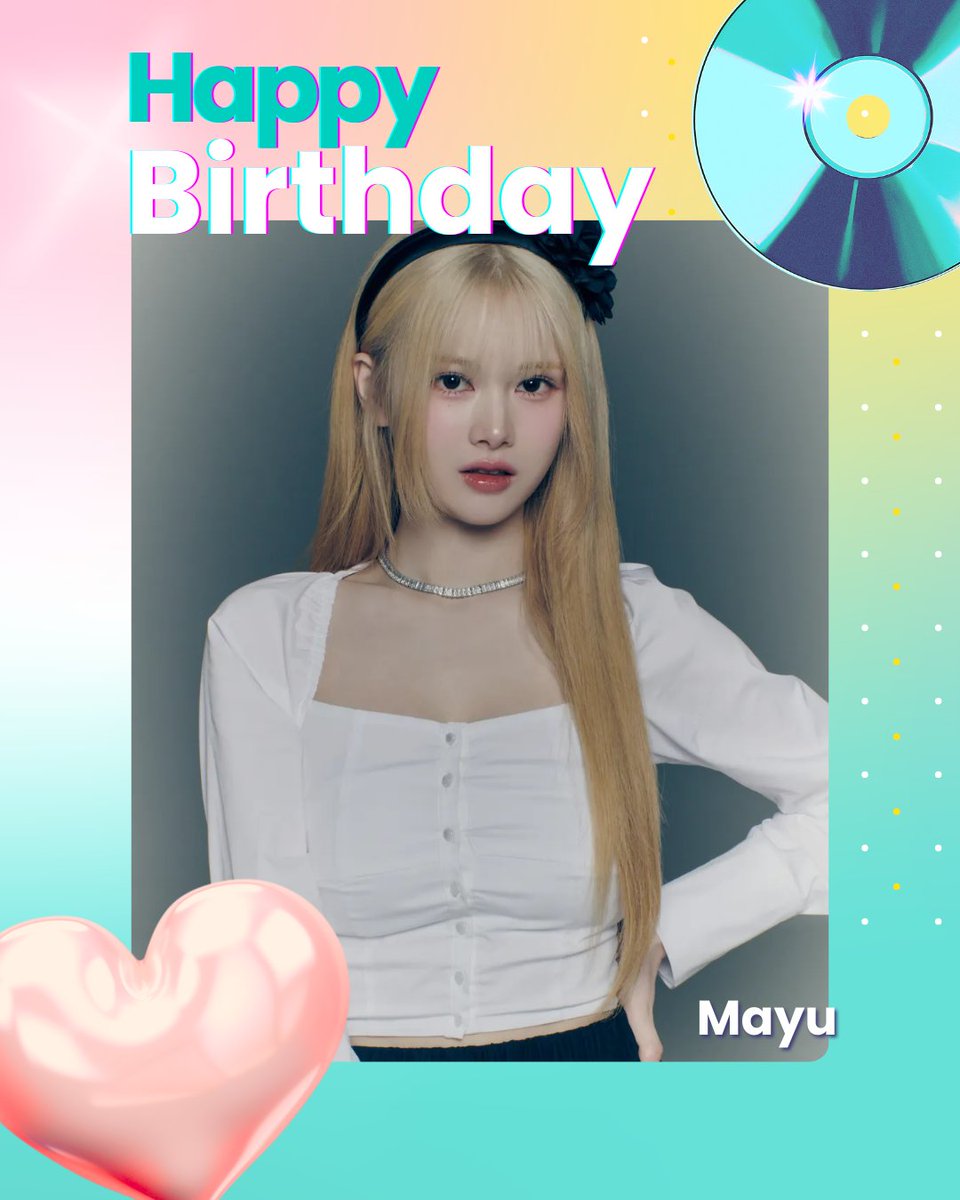 FanWork_fun's tweet image. HAPPY MAYU DAY! 🐰
Wishing our radiant Mayu of tripleS a birthday filled with warmth, creativity, and moments as sweet as her favorite milk tea! ☕🌸
Your gentle strength and vibrant energy light up every stage — keep shining brightly, Mayu.
#HappyMayuDay #Mayu #tripleS