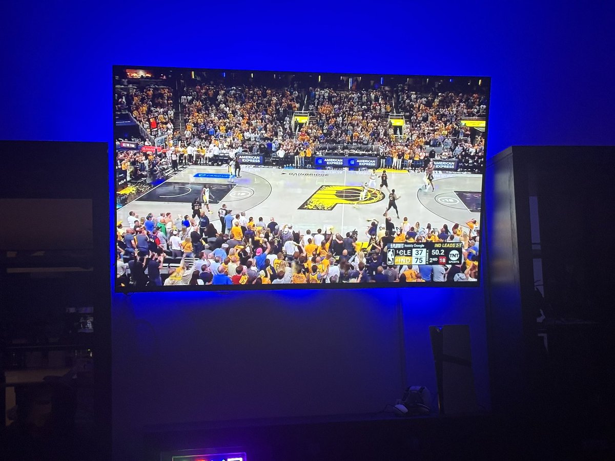 Detective Seeds (@detectiveseeds) on Twitter photo Sometimes watching games from the man cave is better than dealing with traffic. Pacers are crushing tonight! <a href="/Pacers/">Indiana Pacers</a> Sometimes watching games from the man cave is better than dealing with traffic. Pacers are crushing tonight! <a href="/Pacers/">Indiana Pacers</a>