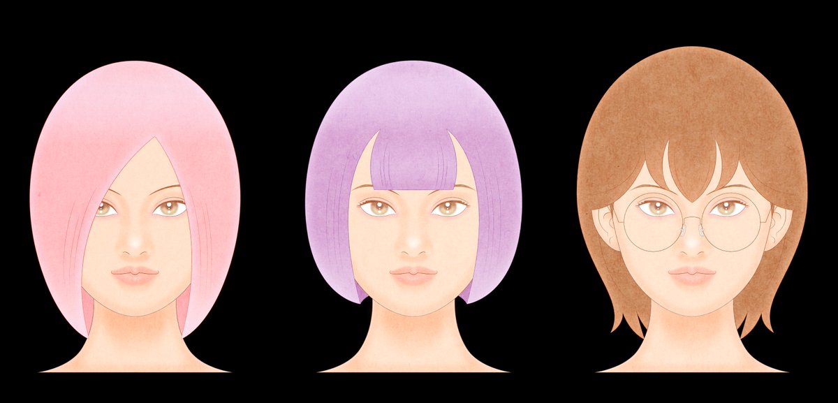 目を変えてみる。#美少女イラスト #イラスト #女性 #ファッションイラスト