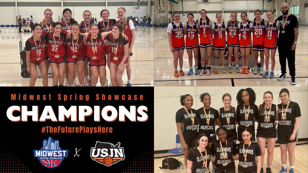 Got the job done in Chicago! 👏 Congrats to our Midwest Spring Showcase champs! 

#TheFuturePlaysHere