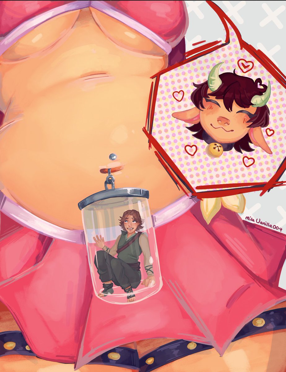 Mila's got a new piercing! Who's next to be inside?~ &lt;3 
thank you <a href="/Beans35593596/">🔞Star</a> for commissioning!