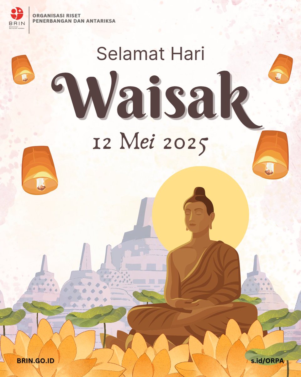 Selamat merayakan Waisak 2025. Semoga damai senantiasa menyertai kita.