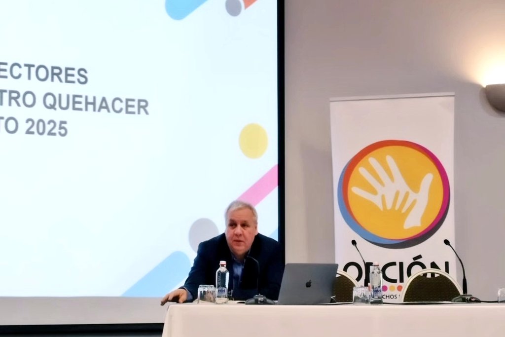 Jornada Anual de Directores de <a href="/corp_opcion/">Corporación Opción</a> 2025. Abordamos los ejes del trabajo para el periodo 2025 -2026.
Un honor haber contado con la participación de <a href="/NenePedernera/">Luis Pedernera</a> ex Presidente del Comité de Derechos del Niño
 #DerechosDelNiño 
#DerechosHumanos