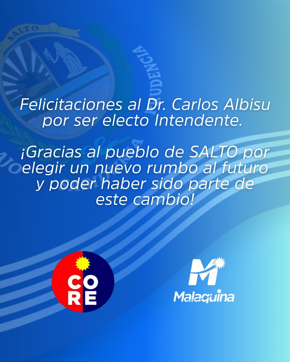 ¡Gracias al pueblo de Salto!